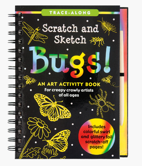 Scratch And Sketch Bugs Book