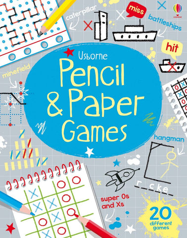 Pencil And Paper Games Soft Cover Activity Book