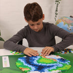 Plus-Plus Puzzle By Number - 800 Pc Earth Set