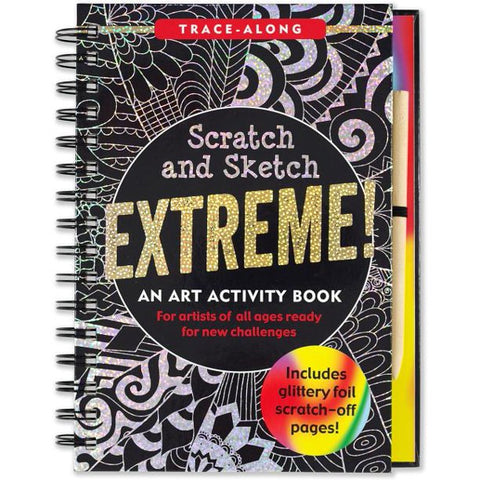 Scratch And Sketch Extreme Book - CR Toys