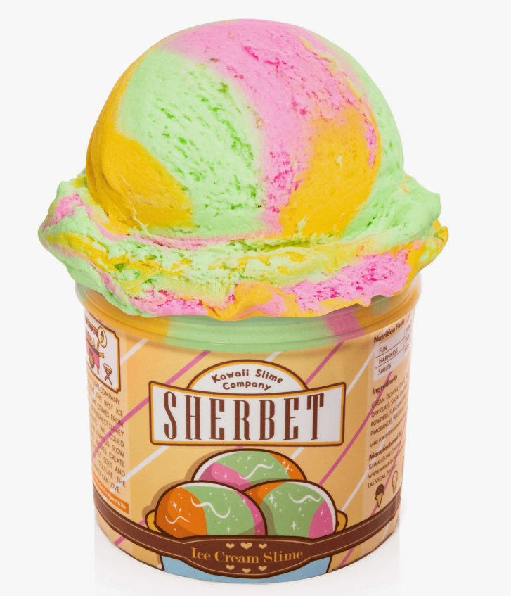 Sherbet Scented Ice Cream Slime - CR Toys