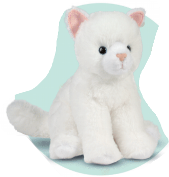 Winnie White Cat Mini Soft - CR Toys