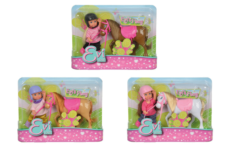 Evi Love Doll Set - Pony - CR Toys