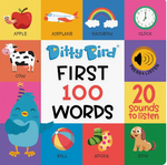 Ditty Bird Baby Sound Book First 100 Words Board Book