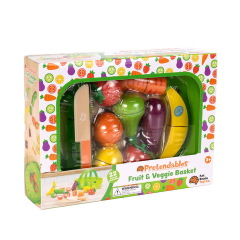 Pretendables Fruit & Veggie Basket Fa401-1