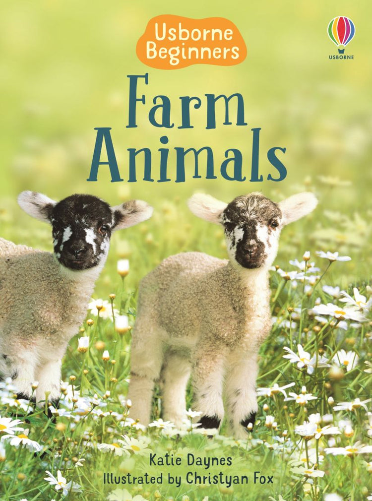 Farm Animals Hard Cover Paper Book