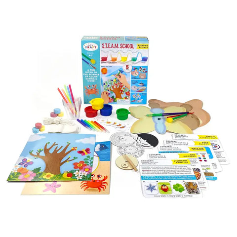 Steam School Painting Science Ss001