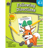 Teacher Created Resources: K-1St Following Directions Book