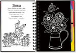 Scratch And Sketch Garden Faires Book