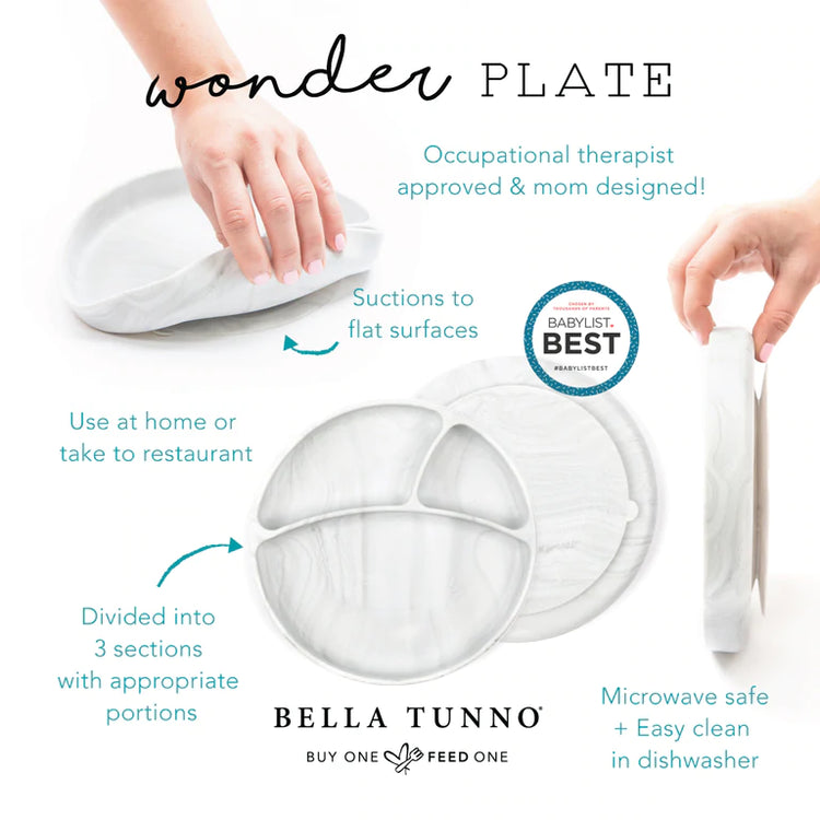 Bella Tunno Give Peas A Chance Wonder Plate - CR Toys