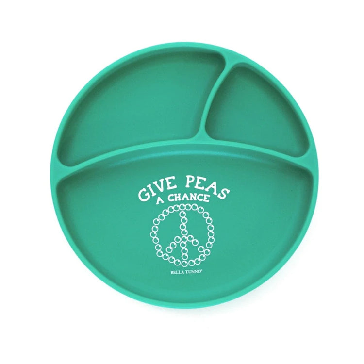 Bella Tunno Give Peas A Chance Wonder Plate - CR Toys