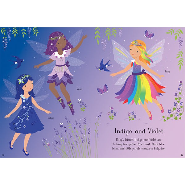 Little Sticker Dolly Dressing Rainbow Fairies - CR Toys