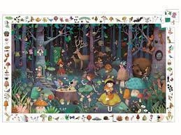 Enchanted Forest 100pc Observation Jigsaw Puzzle + Poster - CR Toys