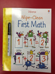Wipe-Clean First Math - CR Toys