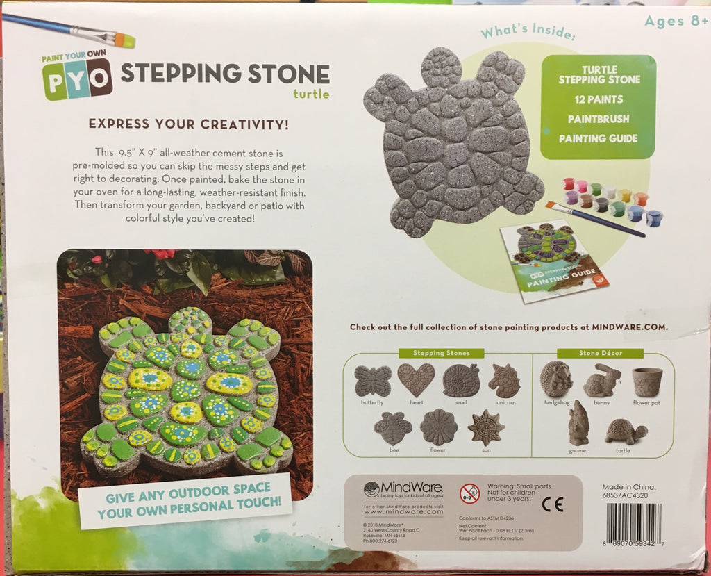 PYO Turtle Stepping Stone - Ages 8+ - CR Toys