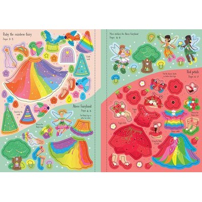 Little Sticker Dolly Dressing Rainbow Fairies - CR Toys