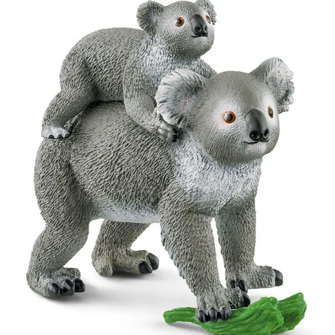 Koala Mother With Baby Figurine 42566