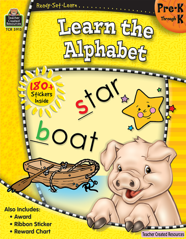 Teacher Created Resources: PreK-K Learn The Alphabet - CR Toys