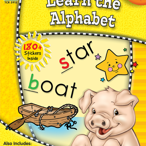 Teacher Created Resources: PreK-K Learn The Alphabet - CR Toys