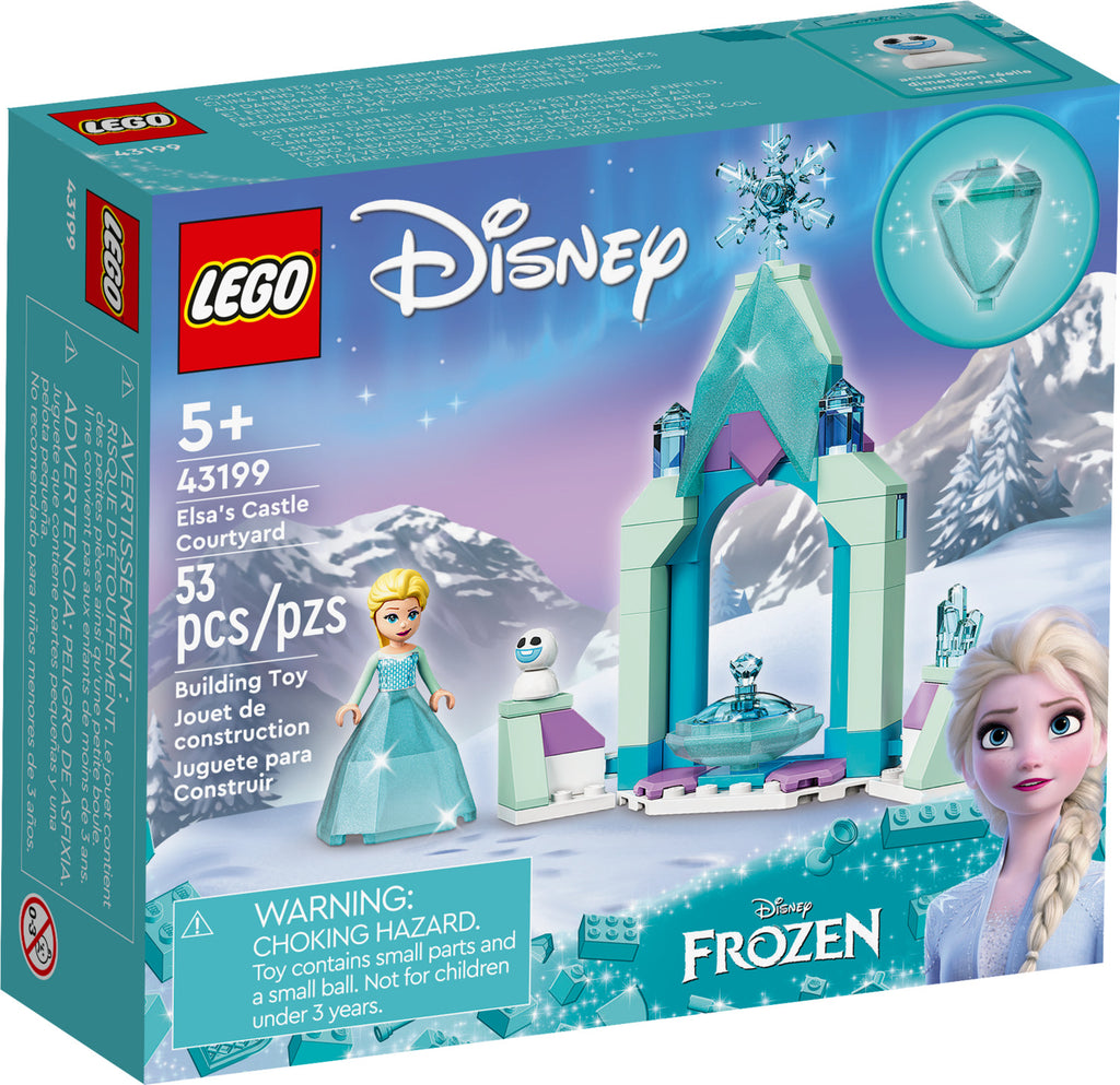 Lego Elsa’S Castle Courtyard Building Set