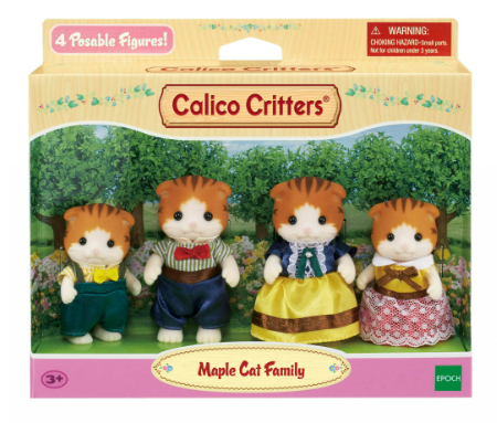 Calico Critters® Maple Cat Family