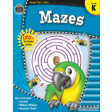 Teacher Created Resources: Kindergarten Mazes Soft Cover Activity Book