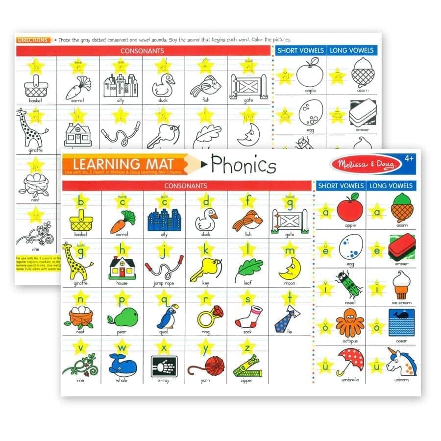 Learning Mat - Phonics - CR Toys