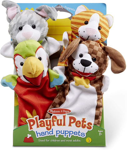 Playful Pets Hand Puppets - CR Toys