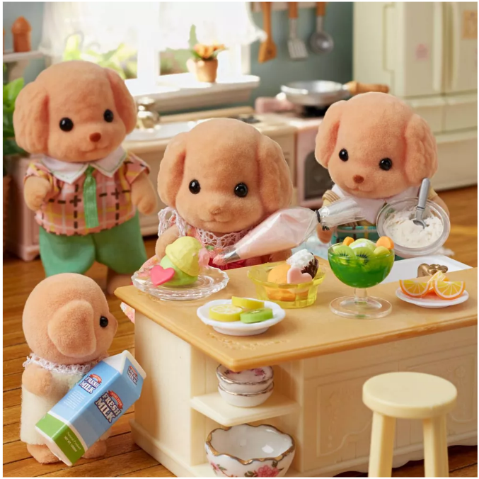 Calico Critters® Toy Poodle Family