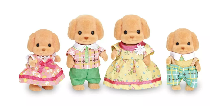 Calico Critters® Toy Poodle Family