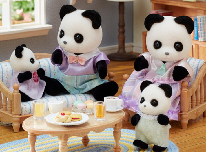 Calico Critters® Pookie Panda Family