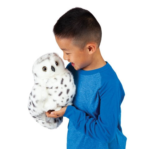 Snowy Owl Puppet - CR Toys