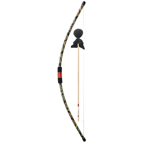 Python Bow With Gold Metallic Arrow Set - CR Toys