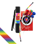 Rainbow Bow With Tie-Dye Arrow Set - CR Toys