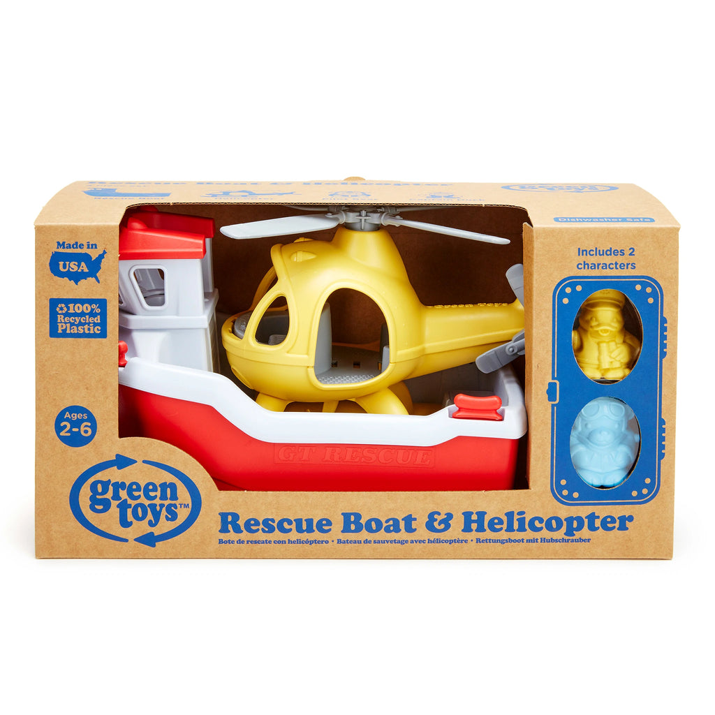Rescue Boat & Helicopter