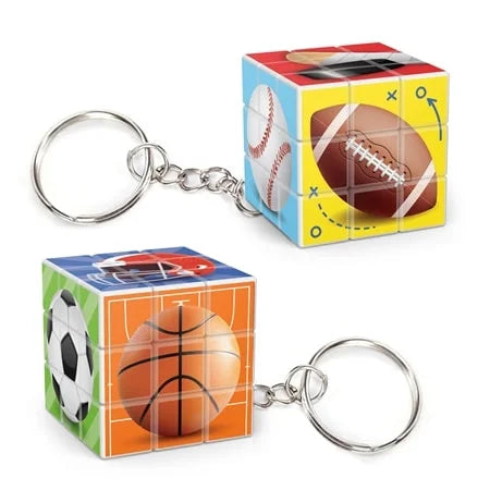 Sports Mini Cube Keychain