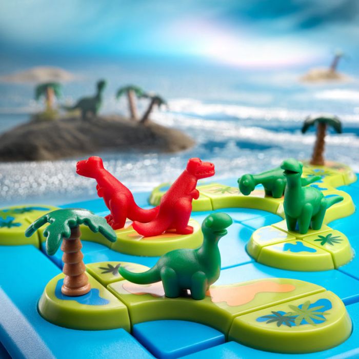 Dinosaurs Mystic Island Puzzle Single Player Mind Game