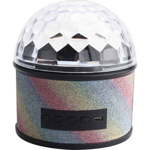 Led Funlight Speaker Glitter Rainbow