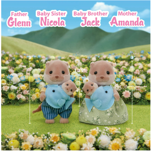 Calico Critters® Splashy Otter Family
