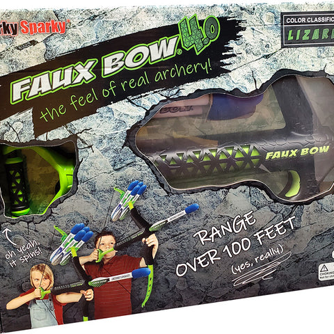 Faux Bow® 4.0 - Lizardite Black/Lime