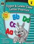 Teacher Created Resources: Kindergarten Upper & Lower Case Letter Practice - CR Toys