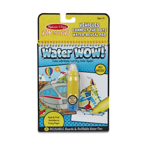 Water Wow Connect the Dots - Vehicles 31951 - CR Toys