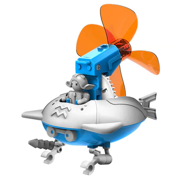 Windbots: 6-In-1 Wind-Powered Machine Kit