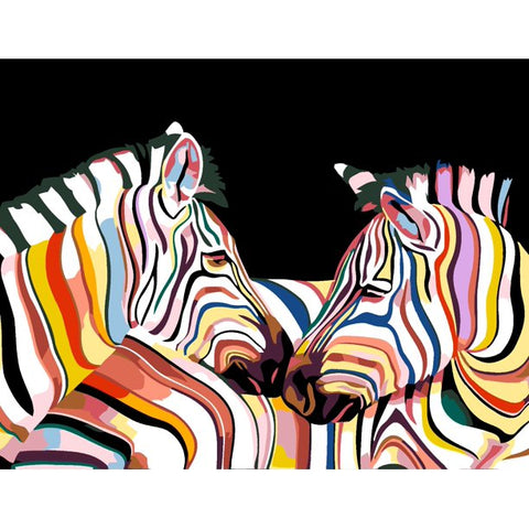 ZEBRA PAINT BY NUMBERS - CR Toys