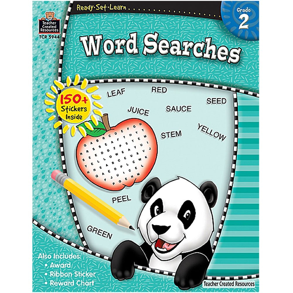 Teacher Created Resources: 2nd Grade Word Searches - CR Toys