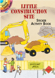Little Construction Site Sticker Activity Book - CR Toys