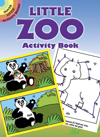Little Zoo Activity Book - CR Toys